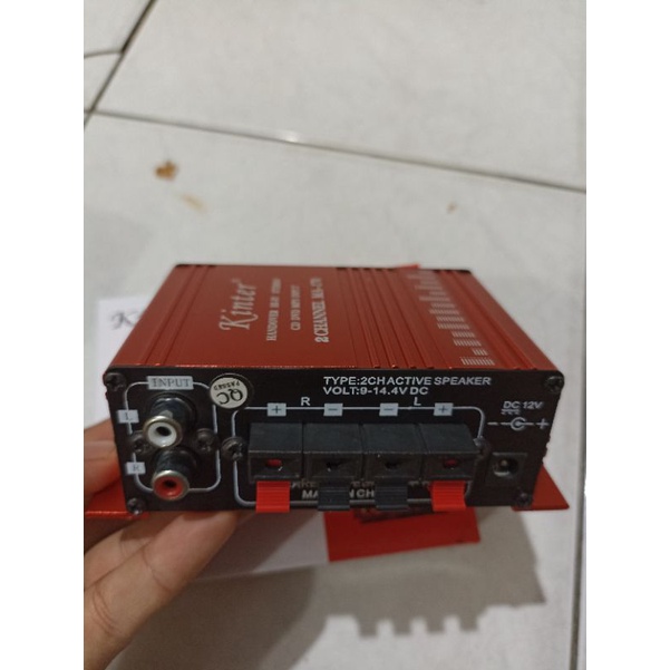 Ampli Mobil 2 Channel Power