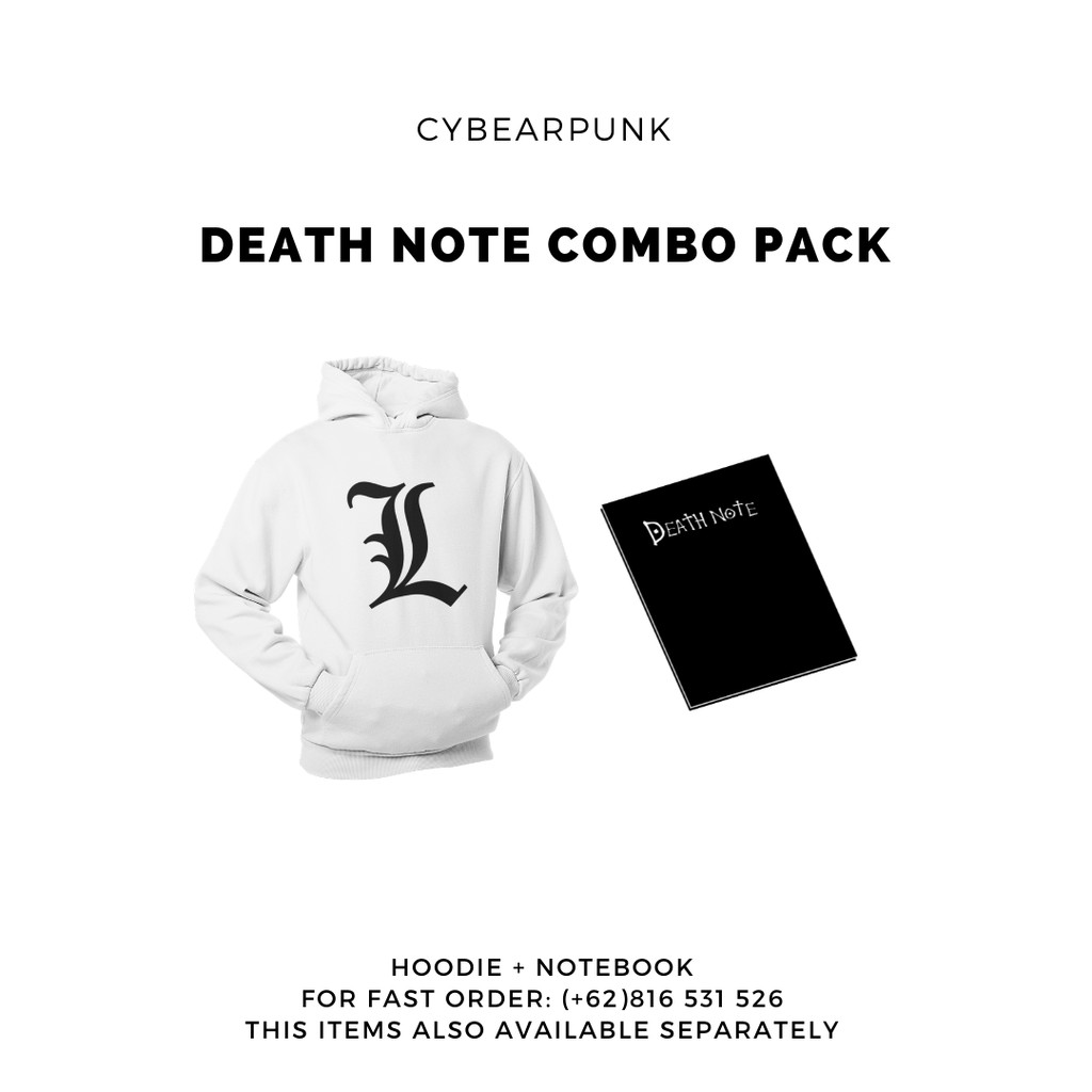 

Combo Pack: Hoodie + Buku Death Note