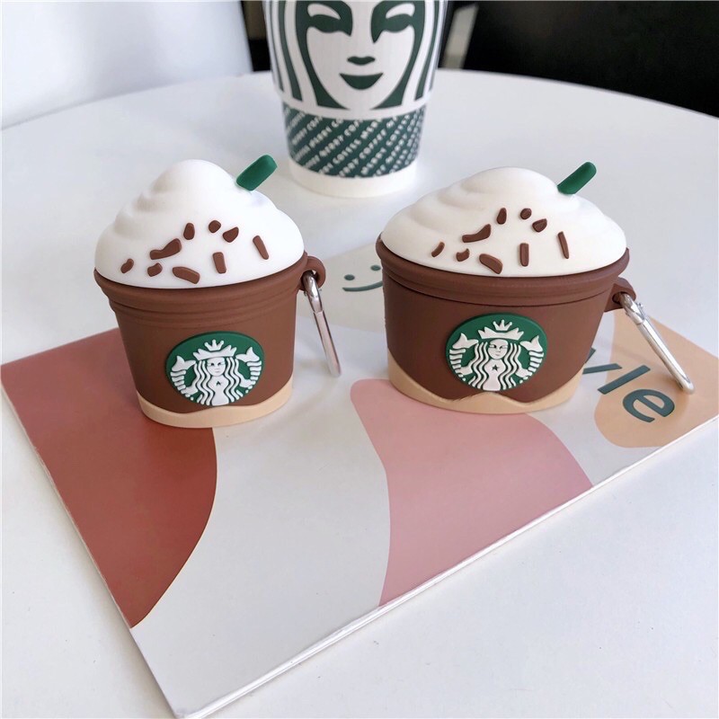 AIRPODS CASE 1 2 PRO Coffee starbucks beer icecream Skippy selai es cream CASING AIRPODS