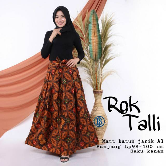 Rok Adhikara Batik Solo Fashion Wanita Rok Batik Modern Bawahan Batik Ori By SVJ Motif Kawung