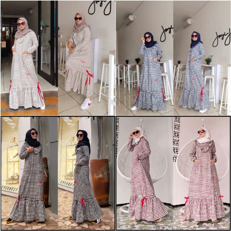 Dress Gamis Agnia by ANGGHEAN Original