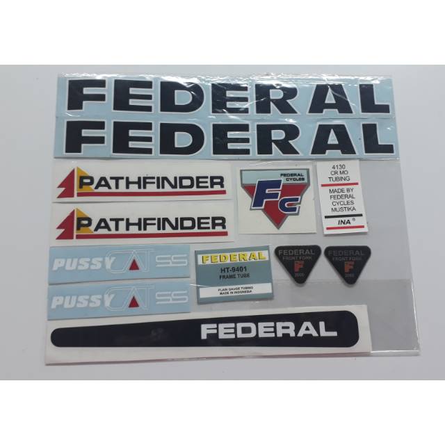 

stiker federal pussycat