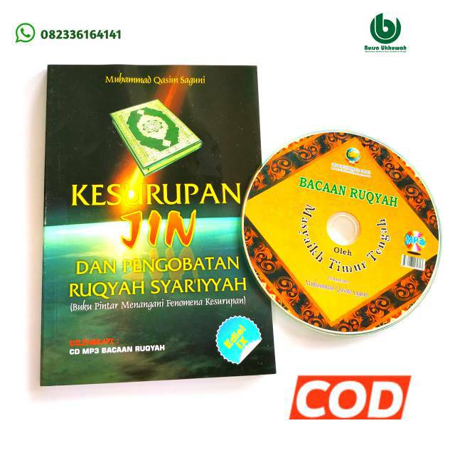 BUKU + VCD KESURUPAN JIN DAN PENGOBATAN RUQYAH SYAR'IYAH