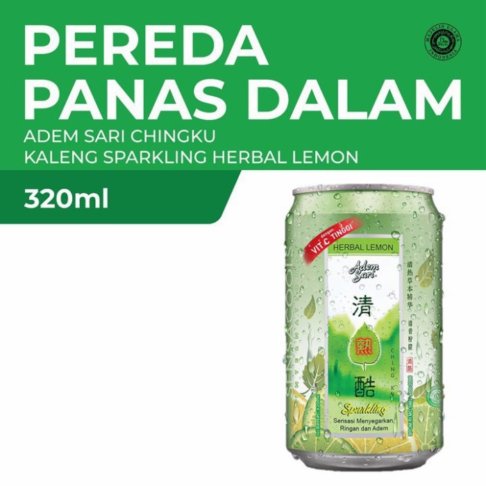 

TERMURAH ADEM SARI CHING KU SPARKLING LEMON 320 ML