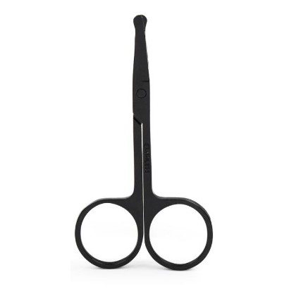 Nose Hair Trimming Scissors / Gunting Bulu Hidung Black