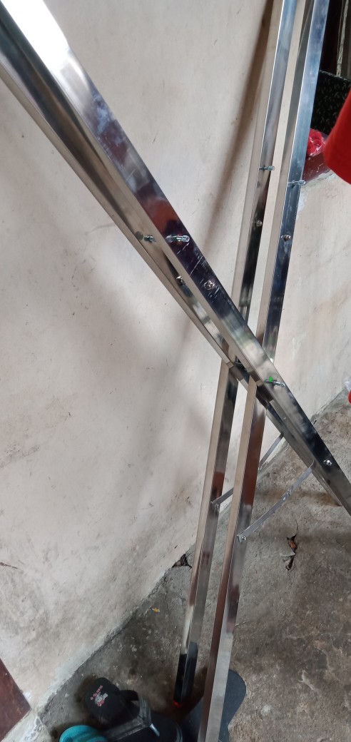 Jemuran Baju Stainless Jemuran Pakaian Stainless Simpel Dan Kokoh Kuat Serta Anti Karat Dijamin