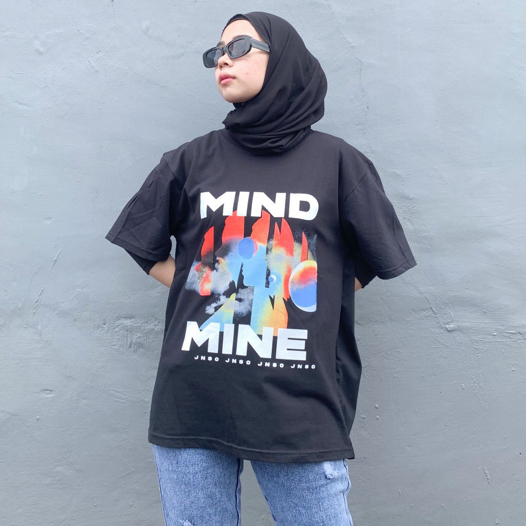 ATASAN WANITA TERBARU Oversize Mind / T-Shirt Mind Mine Oversize Tee Wanita