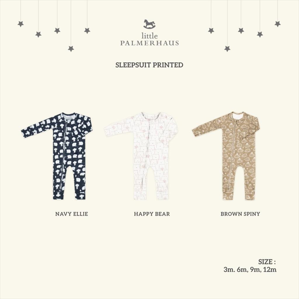 LITTLE PALMERHAUS (1pcs) Printed Sleepsuit 5LL / Jumper Baju Kodok Panjang Bayi