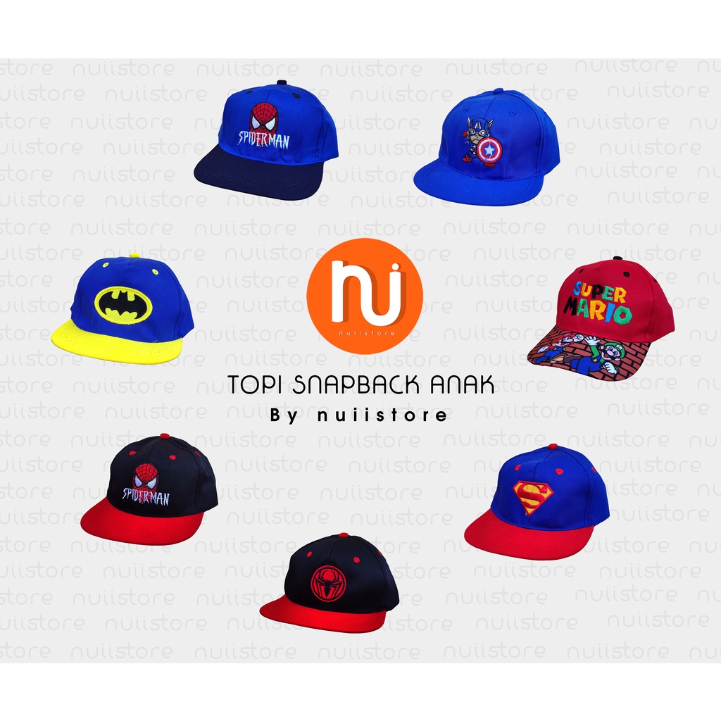 topi snapback anak / snapback anak / topi hip hop
