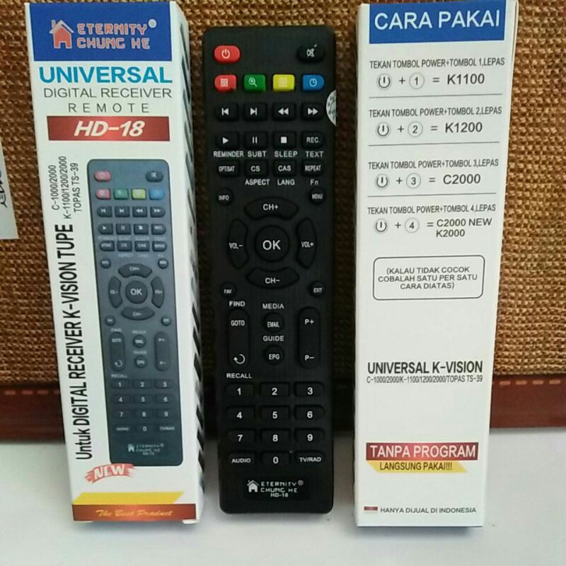 REMOT RECIEVER PARABOLA K-VISION MULTI HD18