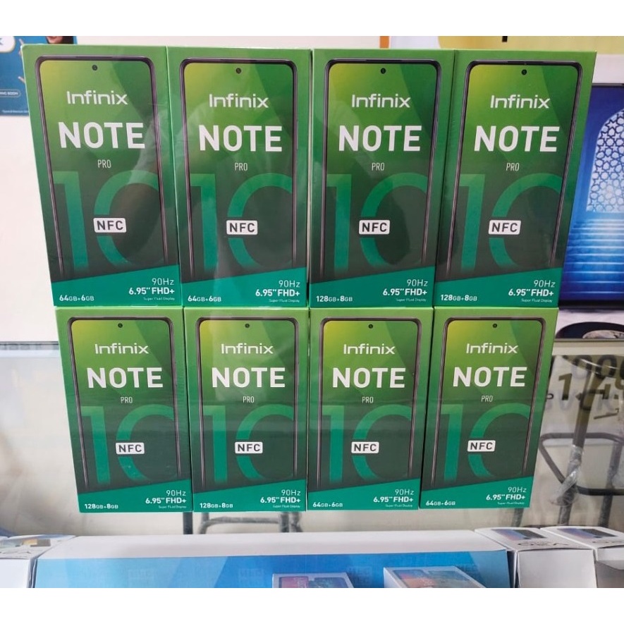 Infinix Note 10 Pro 6/64 - 8/128 - Ram 6GB dan 8GB - Rom 64GB dan 128GB - Baru - Garansi Resmi
