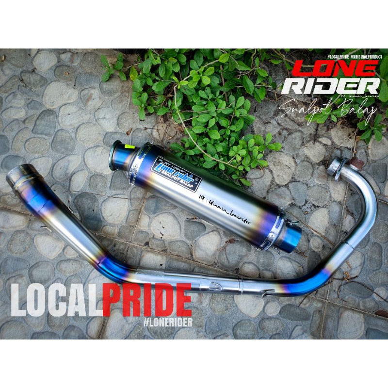 Lone Rider Original - SRR Sanblast - FU FI - Satria F Injeksi