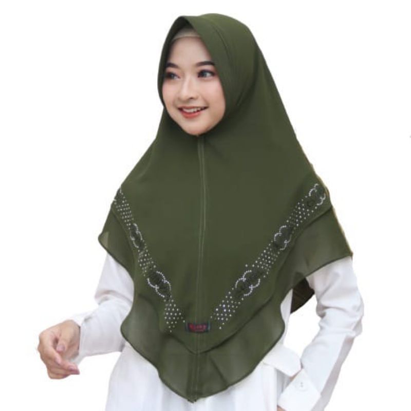 Rizky Collection •• PAYET 03 •• kerudung instan hijab instan •• hijab Ceruty