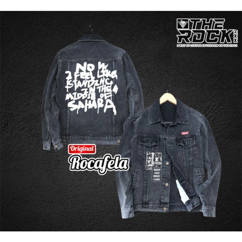 (BISA COD)JAKET JEANS THE RIDDICK PRIA / JAKET JEANS DENIM SABLON / JAKET JEANS COWOK KEREN