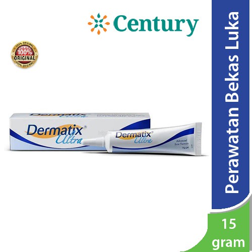 Dermatix Ultra Gel 15g / menyamarkan memudarkan bekas luka / kulit mulus / keloid / scar
