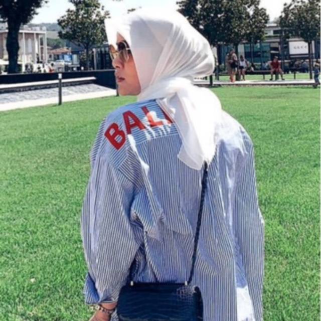 Kemeja Stripe Bal3ncia6a