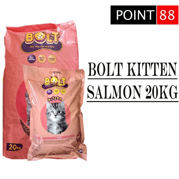 BOLT Kitten Salmon 20kg (Grab/Gosend)