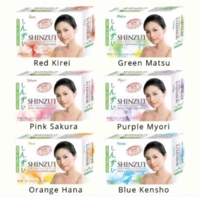 Sabun Mandi Shinzui Lightening Barsoap Batang 60gr | 80gr Sabun Mandi Batangan