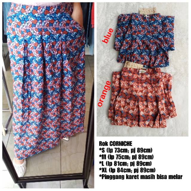 Rok Panjang CORNICHE murah bisa COD