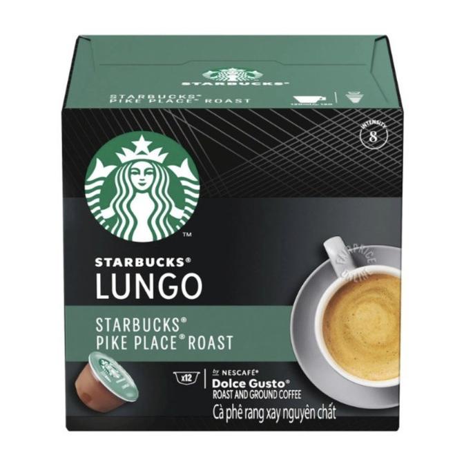 

Dolce Gusto Starbucks Lungo Pike Place Roast Coffee Capsules