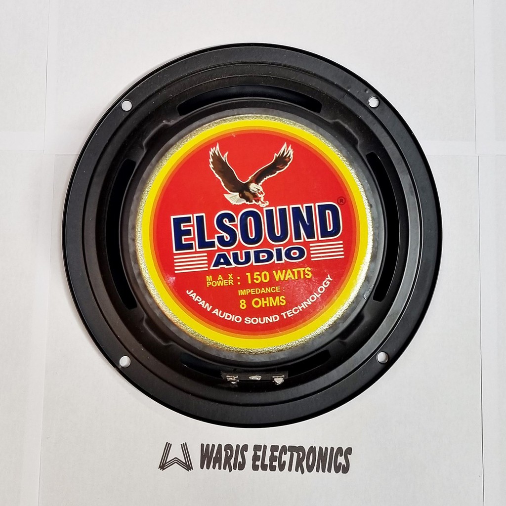 Speaker Elsound 6 inch Woofer Mahnet besar 150W