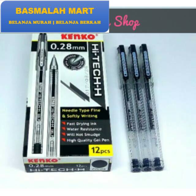 

Termurah Pulpen Kenko Hi-TECH-H - 0.28 mm Murah