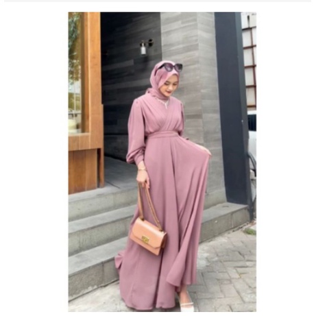 Gaudy Maxy WD - Ceruty Babydoll Premium Baju Dress HQ - KJ