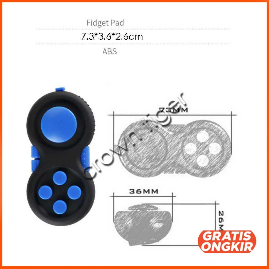 Mainan Anak EDC Fidget Pad Stress Relief Toy - 77880