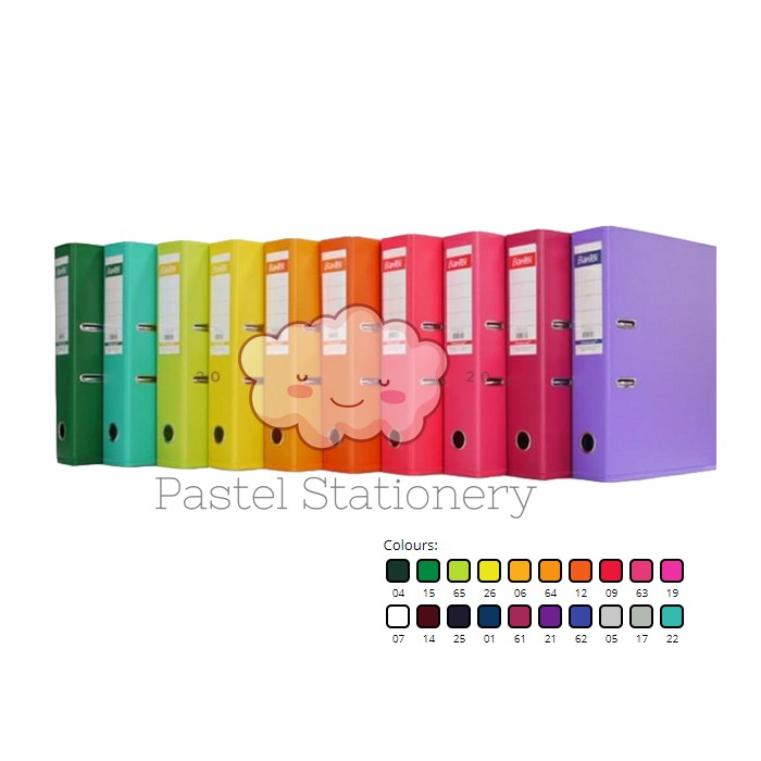 

Ordner Bantex Folio 1466 5cm - Lever Arch File Plastic F4 Bantex