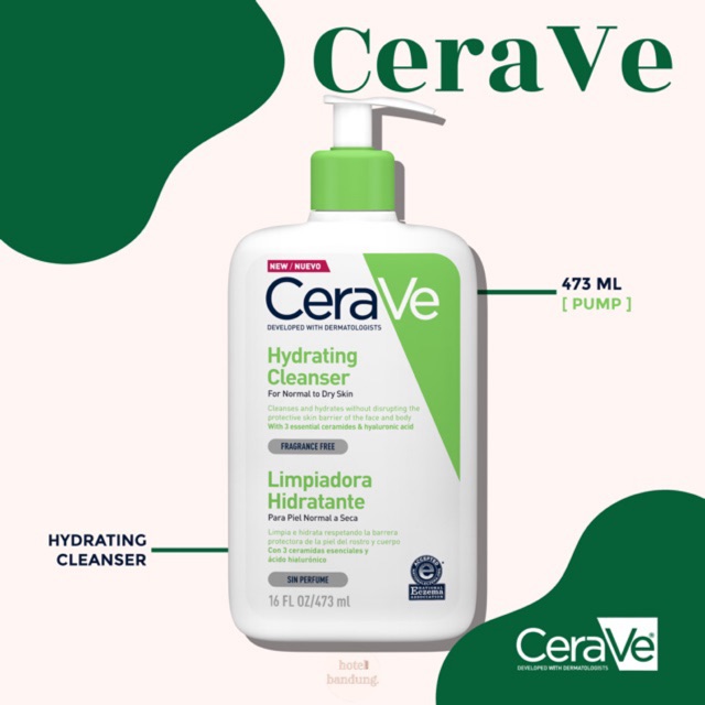 cerave hydrating cleanser 473