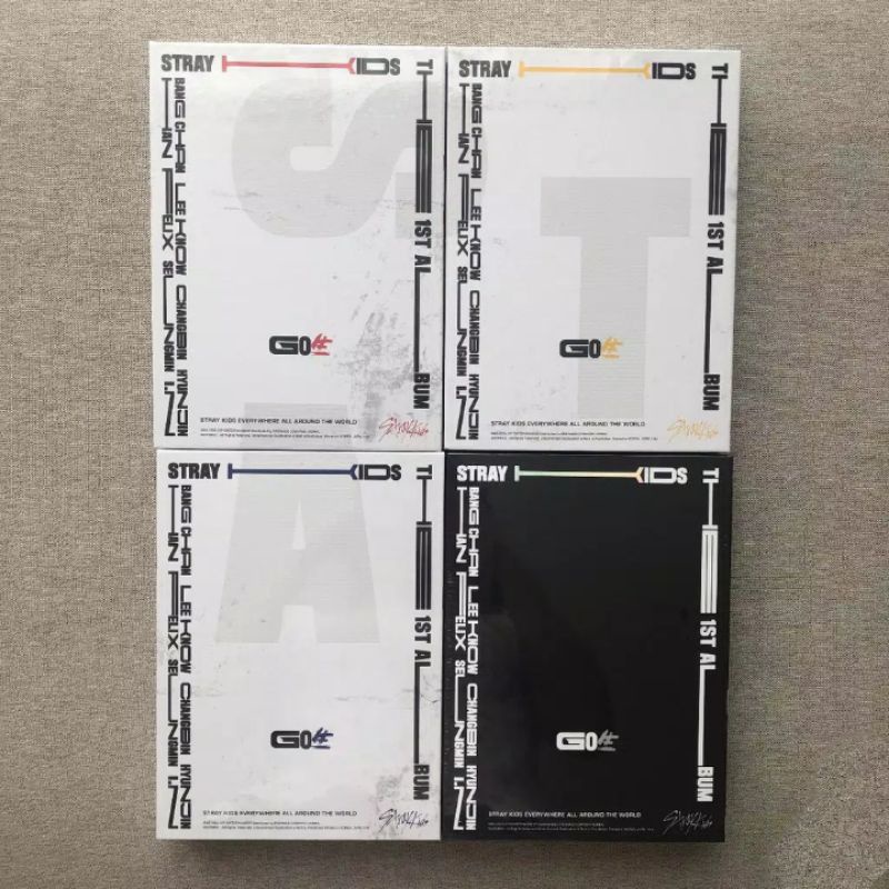 (FULLSET) UNSEALED ALBUM STRAYKIDS GO LIVE STANDART / LIMITED VERSION
