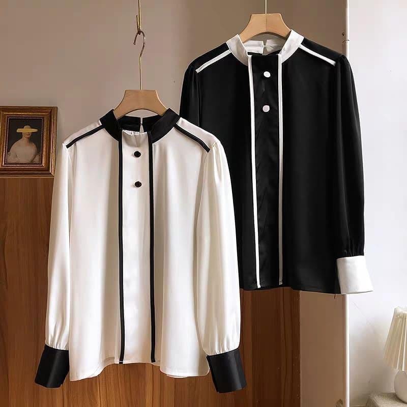 BLOUSE XIAMEI BUSUI WANITA BAHAN WOLFIS