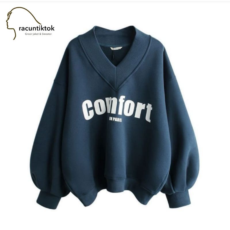 COMFORT SWEATER WANITA - OOTD PAKAIAN WANITA KEKINIAN - SWEATER WANITA TERLARIS