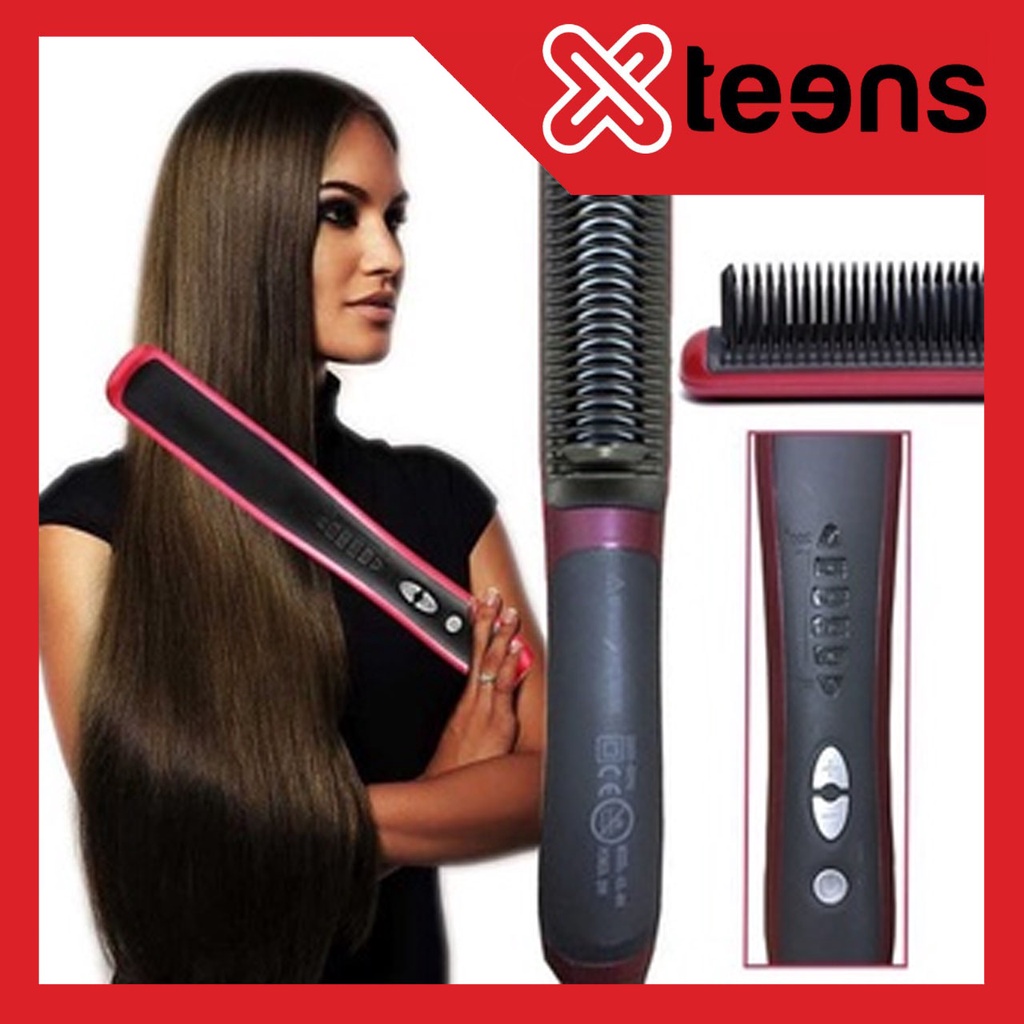 Catok Sisir Pelurus Rambut NEW Fast Hair Straightener ASL-908