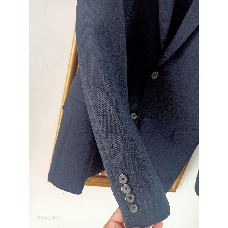 preloved jas the executive biru dongker