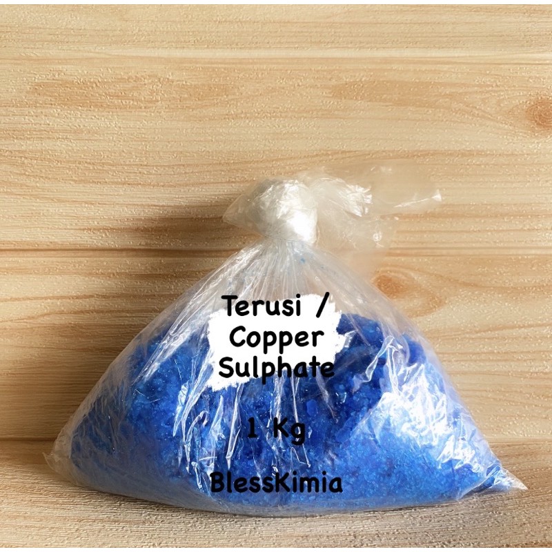 Copper Sulphate 1 Kg-CuSo4-Terusi-Copper Sulfat-Coper Sulfat