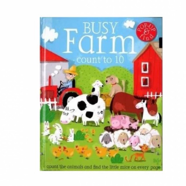 Busy Farm Count to 10 Pop Up