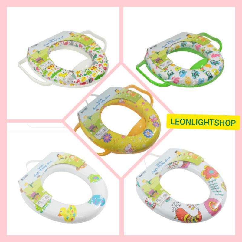 KRIS DUDUKAN ANAK TOILET POTTY SEAT TRAINING RING CLOSED/ACE HARDWARE POTY SEAT KRIS DENGAN PEGANGAN