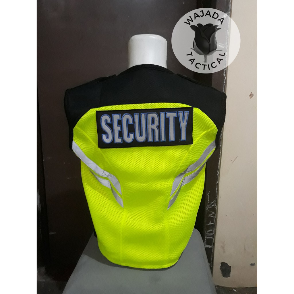 TERMURAH Rompi Security Double Mess Rompi Satpam Gada Pratama