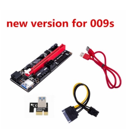 PCIE RISER VER 009S PCI-E 1X to 16X LER 009 Card Extender PCI Express