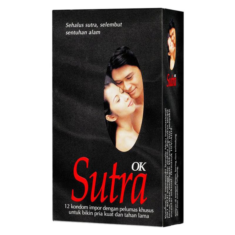 Kondom Sutra OK / Hitam Condom - 12 PCS