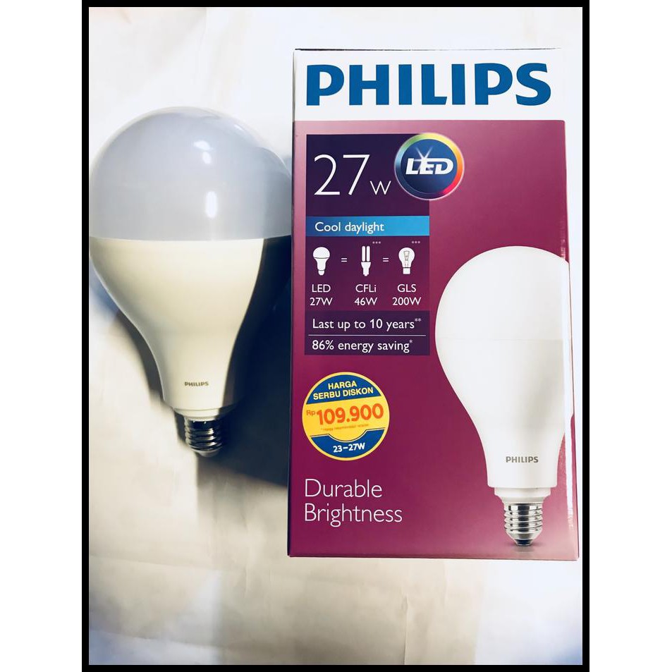 DISKON PHILIPS LED 27W / PHILIPS LED 27 WATT / PHILIPS LED 23W / LED 23 WATT 