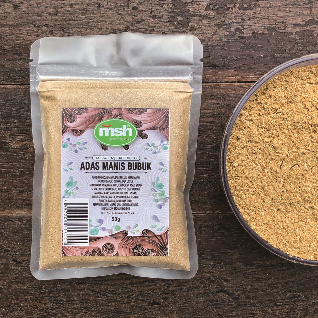 

MSH Adas Manis Bubuk 50 g