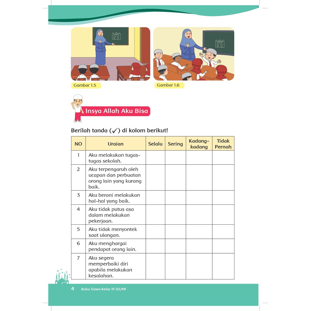 Buku Pendidikan Agama Islam Pai SD Mi Kelas 3 K13 Revisi 2018-7