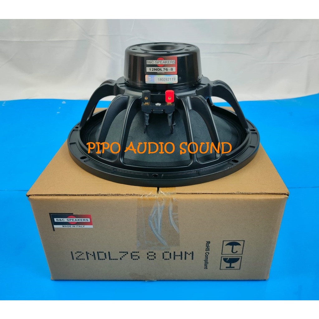 Komponen speaker B&C 12NDL76 / Speaker BNC 12NDL76 8ohm