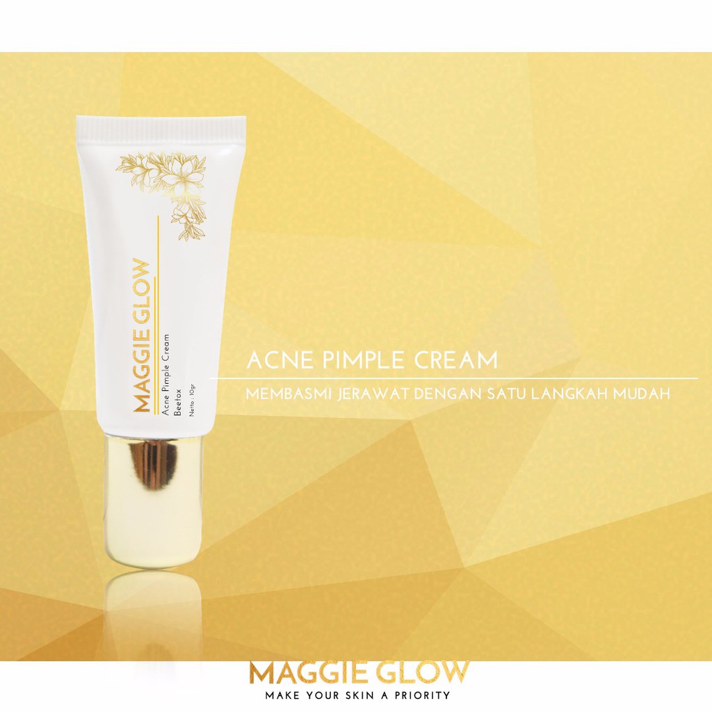 maggie glow acne