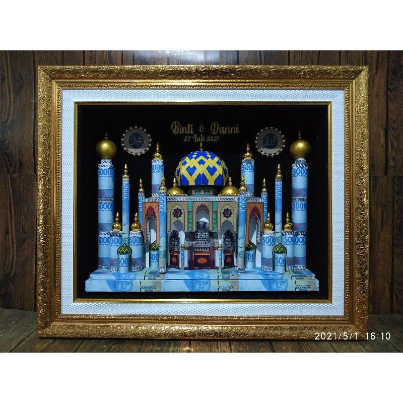 MAHAR PERNIKAHAN MASJID 3D