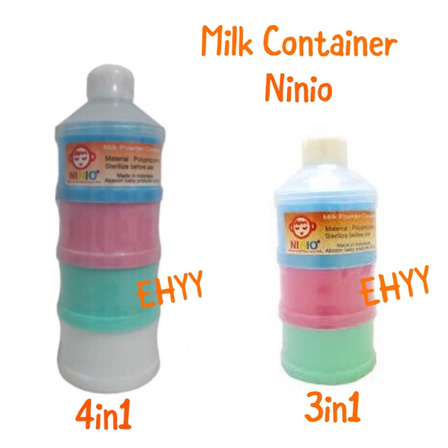 Tempat Susu Ninio Milk Container 3in1 4in1