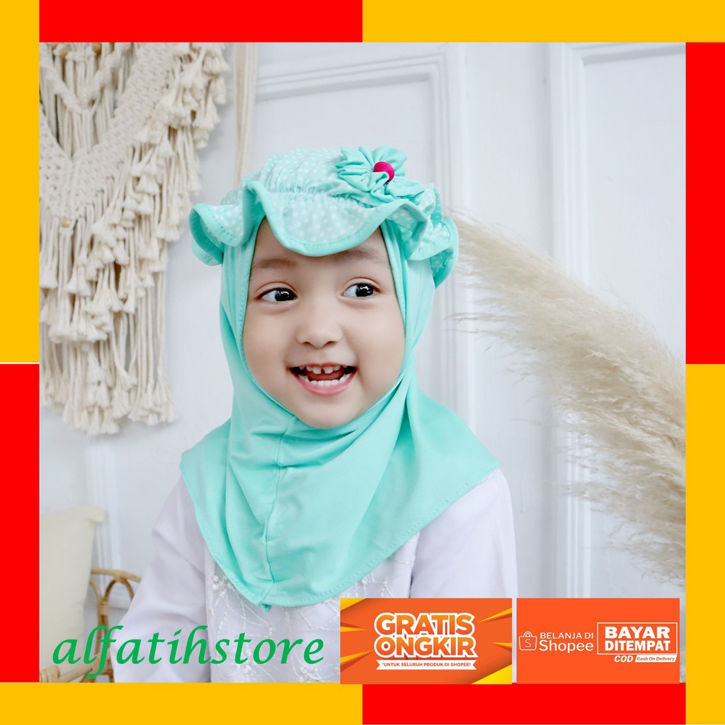 TOP PRODUK JILBAB ANAK TOPI POLKADOT / JILBAB ANAK LUCU / HIJAB ANAK MURAH / KERUDUNG ANAK PEREMPUAN KERUDUNG ANAK BAYI PEREMPUAN JILBAB ANAK 2 TAHUN HIJAB ANAK BAYI TERBARU