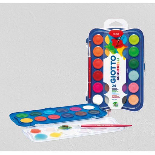 

GIOTTO WATERCOLOR BLOCKS 30MM 24 COLOURS